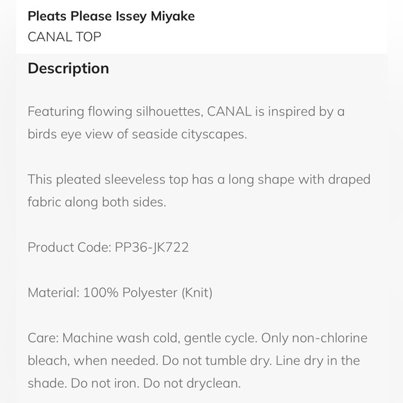 ISSEY MIYAKE PLEATS PLEASE CANAL TOP PURPLE GEEEN BLUE NWOT - Picture 11 of 12